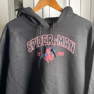 GILDAN Hoodie Black size 2XL